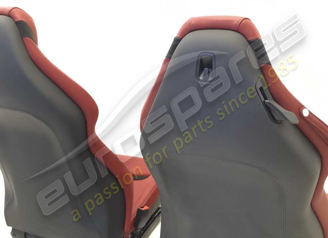 NEW (OTHER) EUROSPARES ROMA LHD SEATS IN RED. PART NUMBER EAP1226116 (6) new (other) eurospares roma lhd seats in red. part number eap1226116 (6)