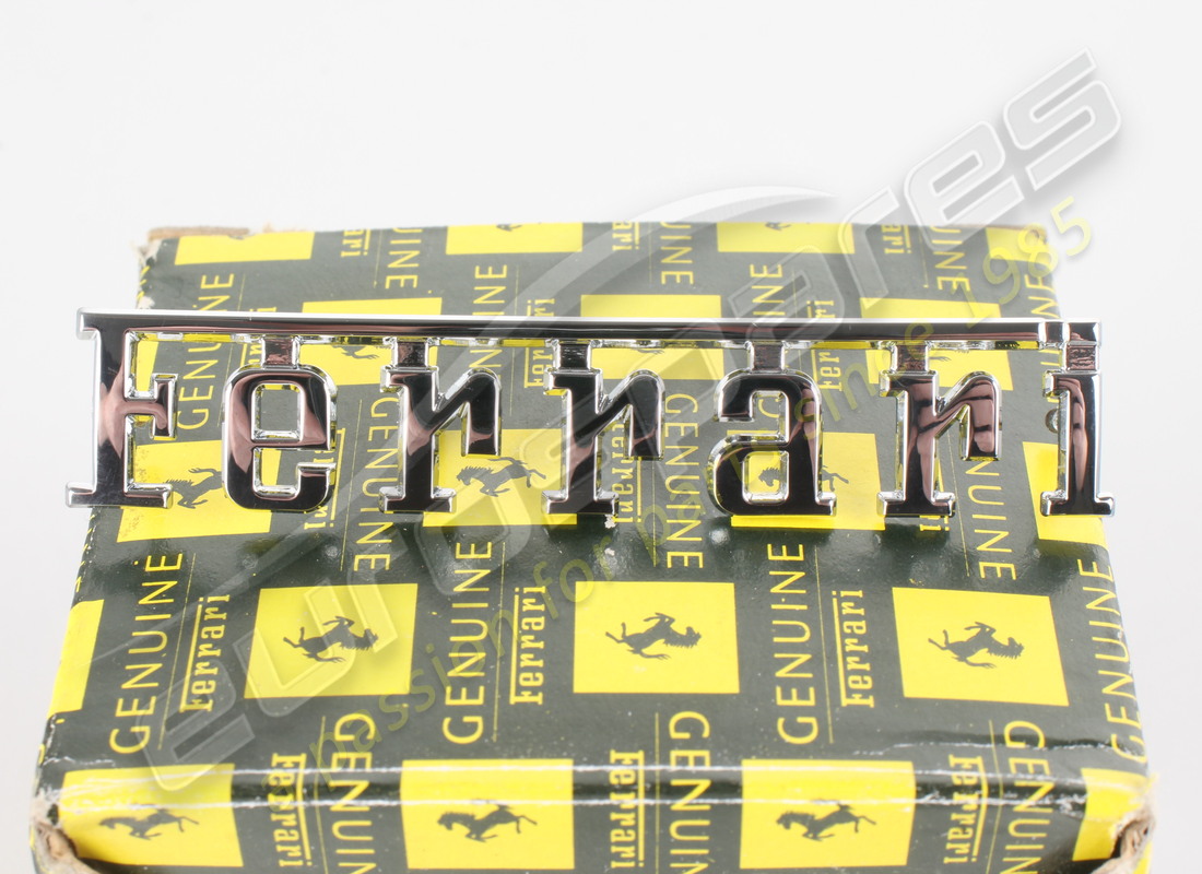 NEW FERRARI EMBLEM. PART NUMBER 80963700 (3) new ferrari emblem. part number 80963700 (3)