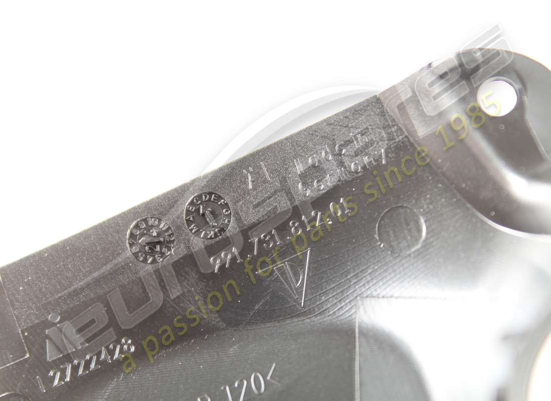 new porsche cover right interior mirror mirror base - black. part number 991731812011e0 (3)