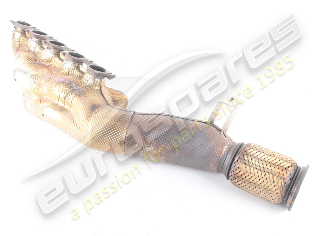 used lamborghini rh exhaust manifold with catalytic converter. part number 420251212h (3)