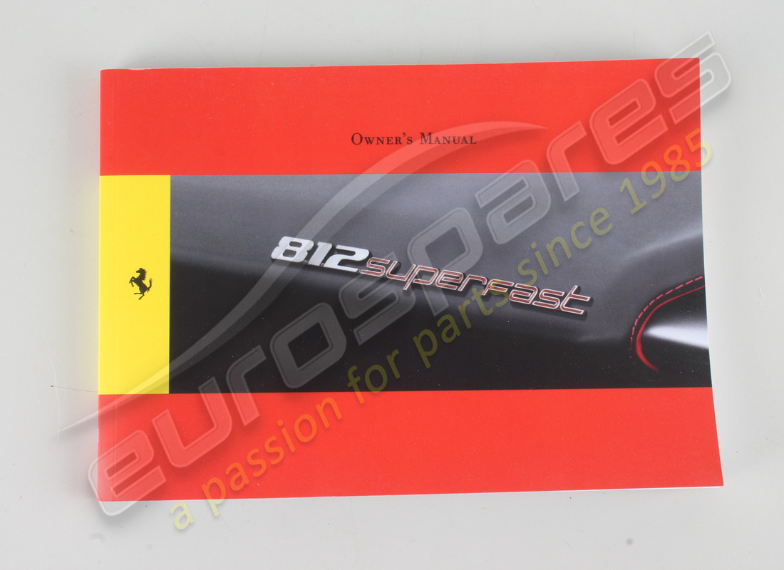 NEW FERRARI OWNER'S MANUAL. PART NUMBER 843173 (1) new ferrari owner's manual. part number 843173 (1)