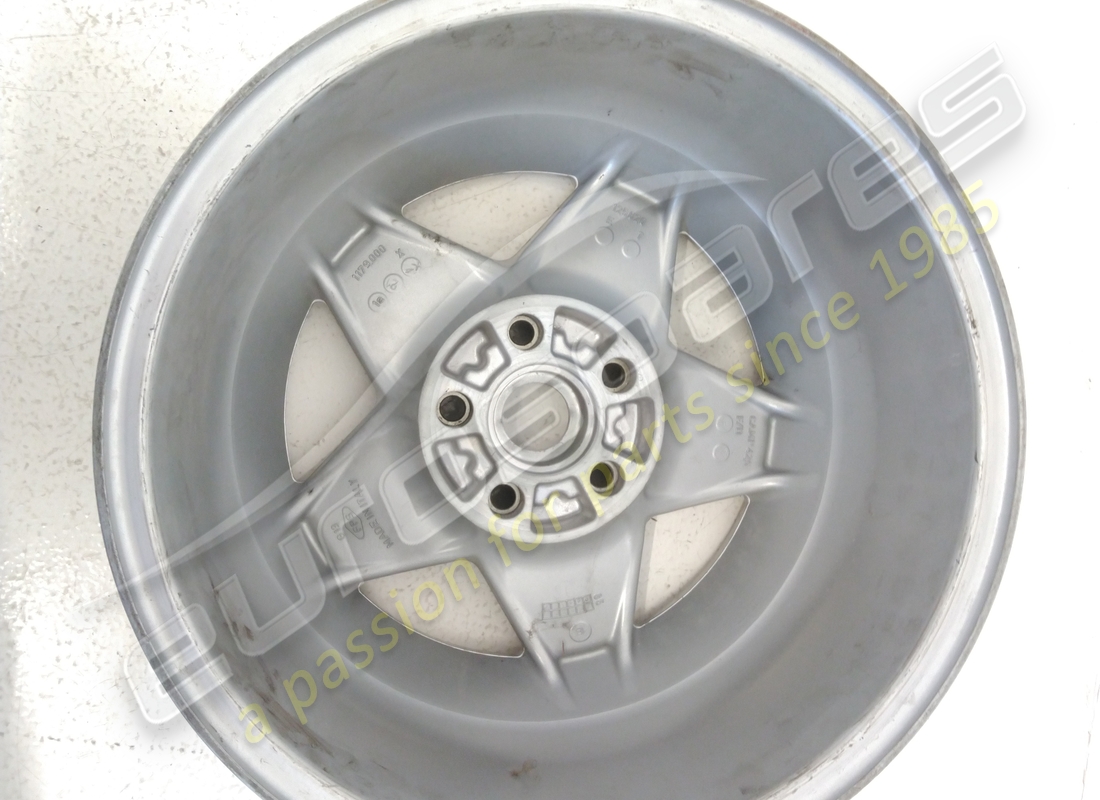 USED FERRARI ROAD WHEEL RIM 7 1/2 J X 16. PART NUMBER 125620 (3) used ferrari road wheel rim 7 1/2 j x 16. part number 125620 (3)