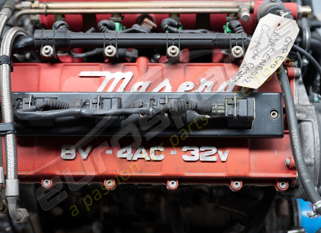USED MASERATI COMPLETE ENGINE. PART NUMBER MASENG032 (5) used maserati complete engine. part number maseng032 (5)