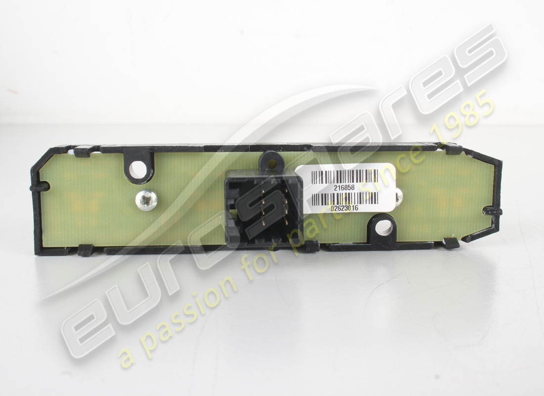 NEW MASERATI LH CONTROLS SWITCH PANEL FOR NI. PART NUMBER 216858 (2) new maserati lh controls switch panel for ni. part number 216858 (2)
