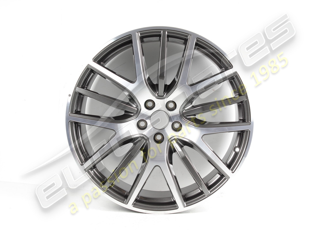 new maserati 21 wheel rim rear 21 alloy rims 295/35 anteo grey. part number 980161419 (1)