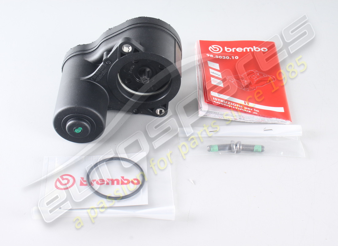 NEW MASERATI PARKING BRAKE CALIPER GEARMOTOR KIT. PART NUMBER 673006244 (1) new maserati parking brake caliper gearmotor kit. part number 673006244 (1)