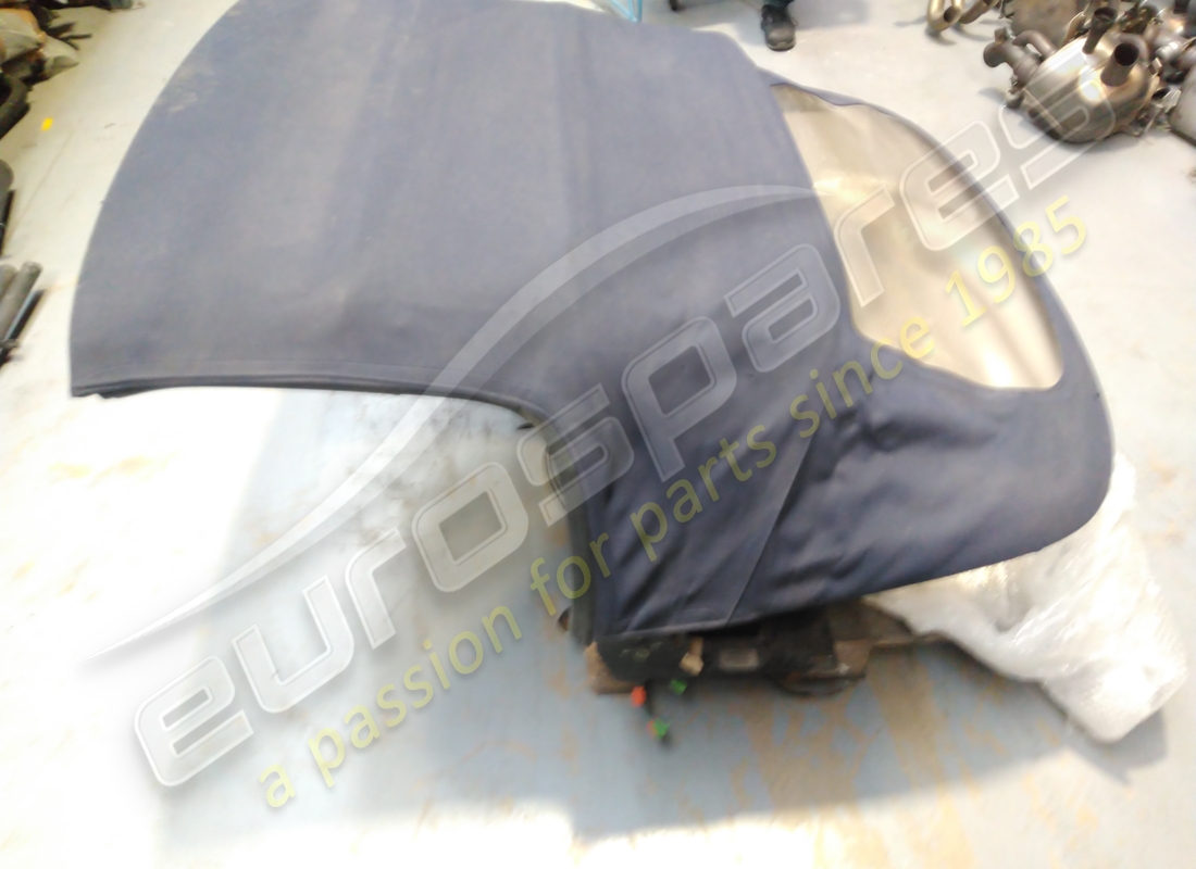 USED MASERATI CONV. TOP MATERIAL BLUE. PART NUMBER 67241004 (2) used maserati conv. top material blue. part number 67241004 (2)