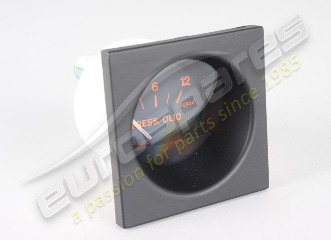 NEW FERRARI OIL PRESSURE GAUGE ORANGE FACE GS. PART NUMBER 126308 (1) new ferrari oil pressure gauge orange face gs. part number 126308 (1)
