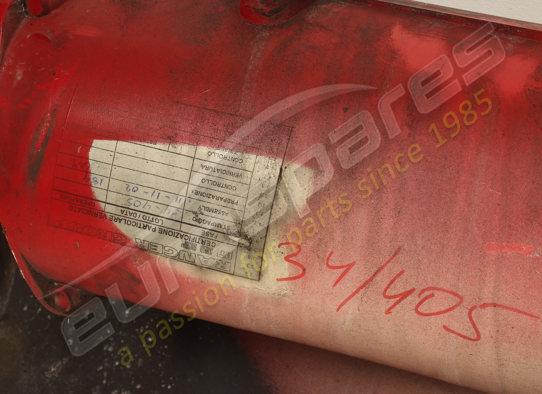 used ferrari lh underdoor covering. part number 66099510 (14)