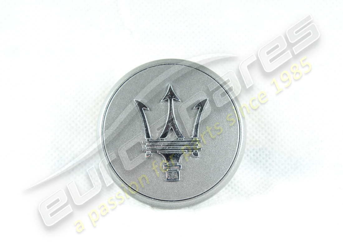 NEW MASERATI WHEEL BADGE. PART NUMBER 209970 (3) new maserati wheel badge. part number 209970 (3)