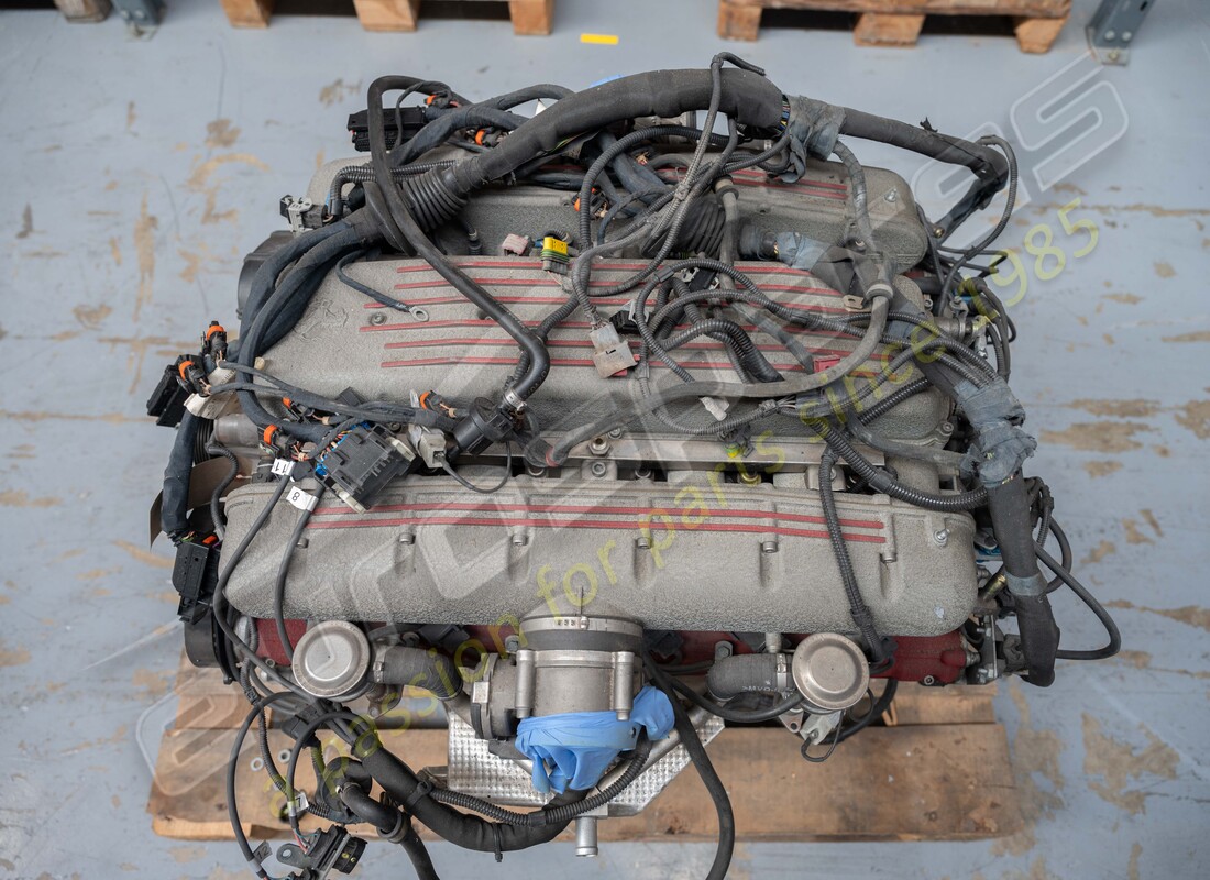 USED FERRARI 575M ENGINE. PART NUMBER 194666 (6) used ferrari 575m engine. part number 194666 (6)
