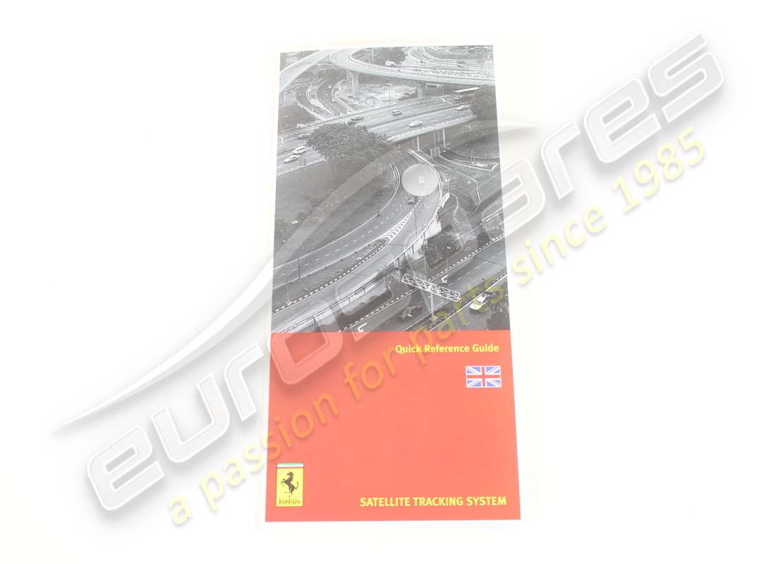 new ferrari quick reference anti-theft. part number 217874 (1)