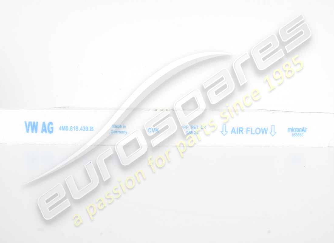 NEW PORSCHE ODOUR AND ALLERGEN POLLEN FILTER. PART NUMBER PAB81943900 (3) new porsche odour and allergen pollen filter. part number pab81943900 (3)