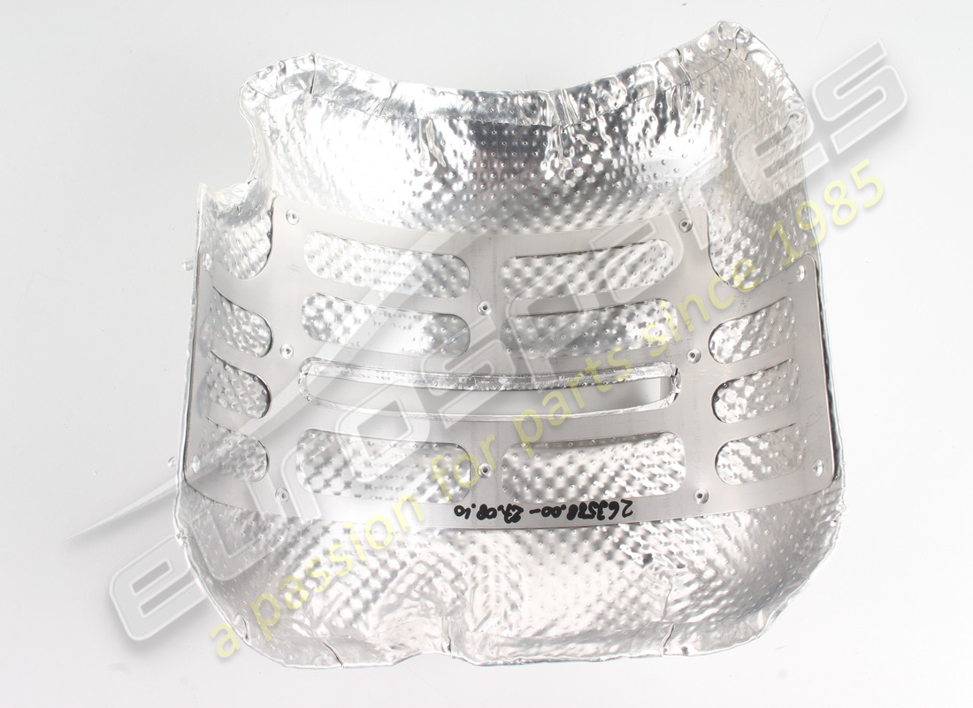 NEW FERRARI RH CATALYTIC CONVERTER SHIEL. PART NUMBER 263588 (2) new ferrari rh catalytic converter shiel. part number 263588 (2)