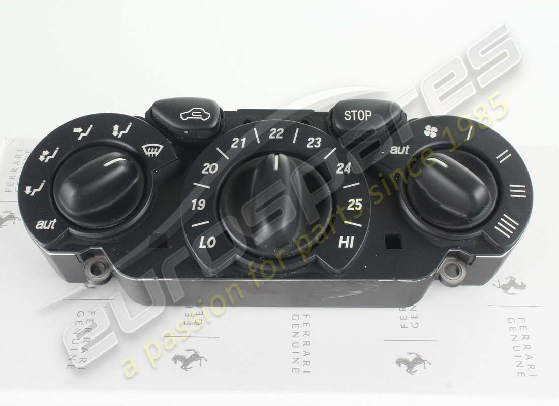 NEW FERRARI AIR CONDITIONING CONTROL DASHBOARD. PART NUMBER 65520500 (1) new ferrari air conditioning control dashboard. part number 65520500 (1)