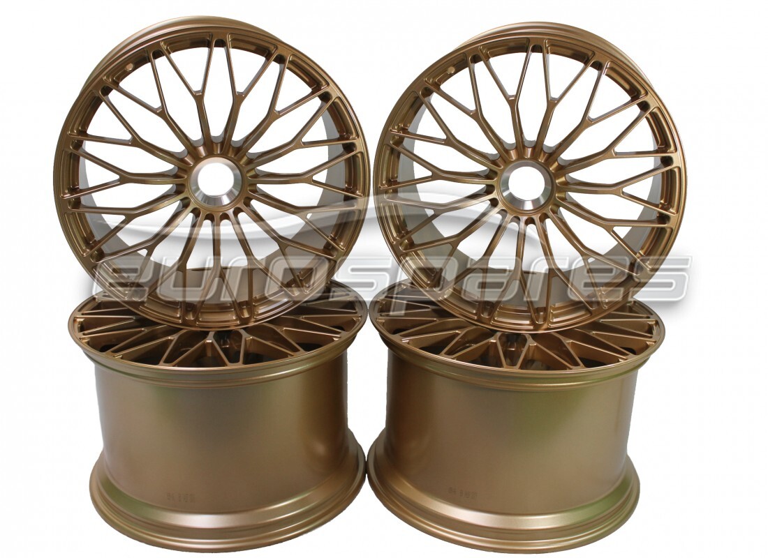 NEW LAMBORGHINI AVENTADOR WHEELS SET (GOLD). PART NUMBER 47060101GOL (1) new lamborghini aventador wheels set (gold). part number 47060101gol (1)