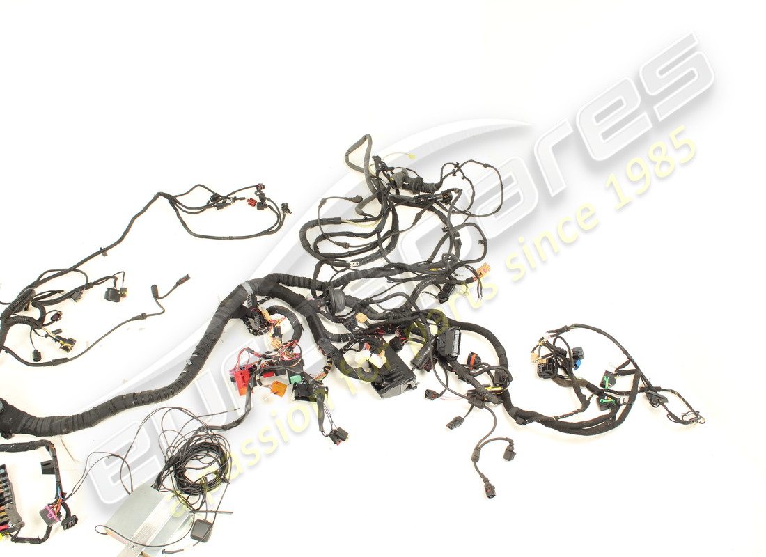 USED LAMBORGHINI HARNESS, PASSENGER COMPARTMENT. PART NUMBER 408971140AA (4) used lamborghini harness, passenger compartment. part number 408971140aa (4)