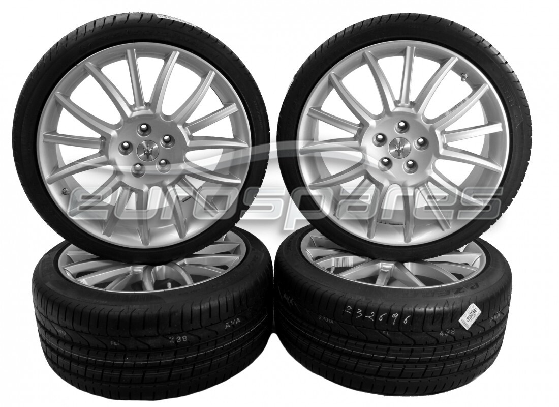 new maserati 20 wheel set. part number 980156308a (1)