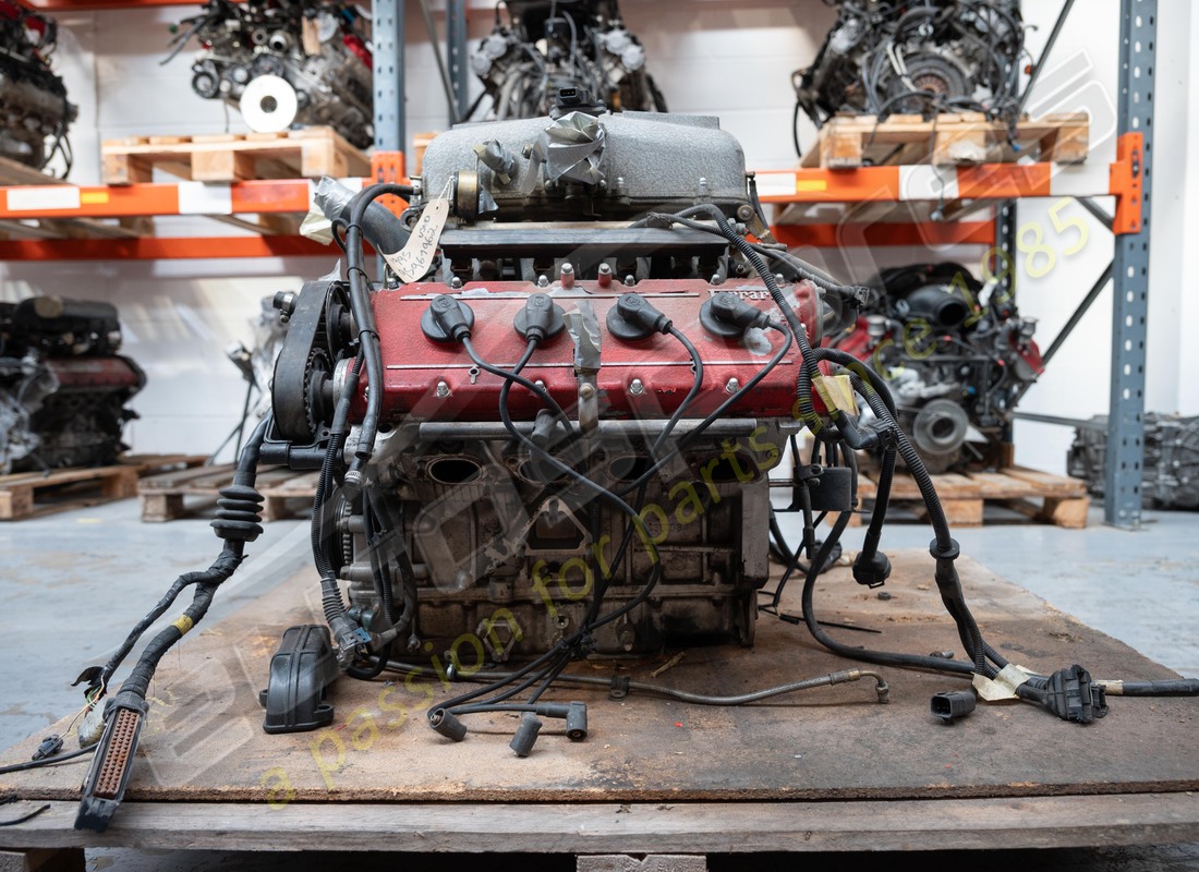 USED FERRARI 348 ENGINE. PART NUMBER 95961962 (11) used ferrari 348 engine. part number 95961962 (11)