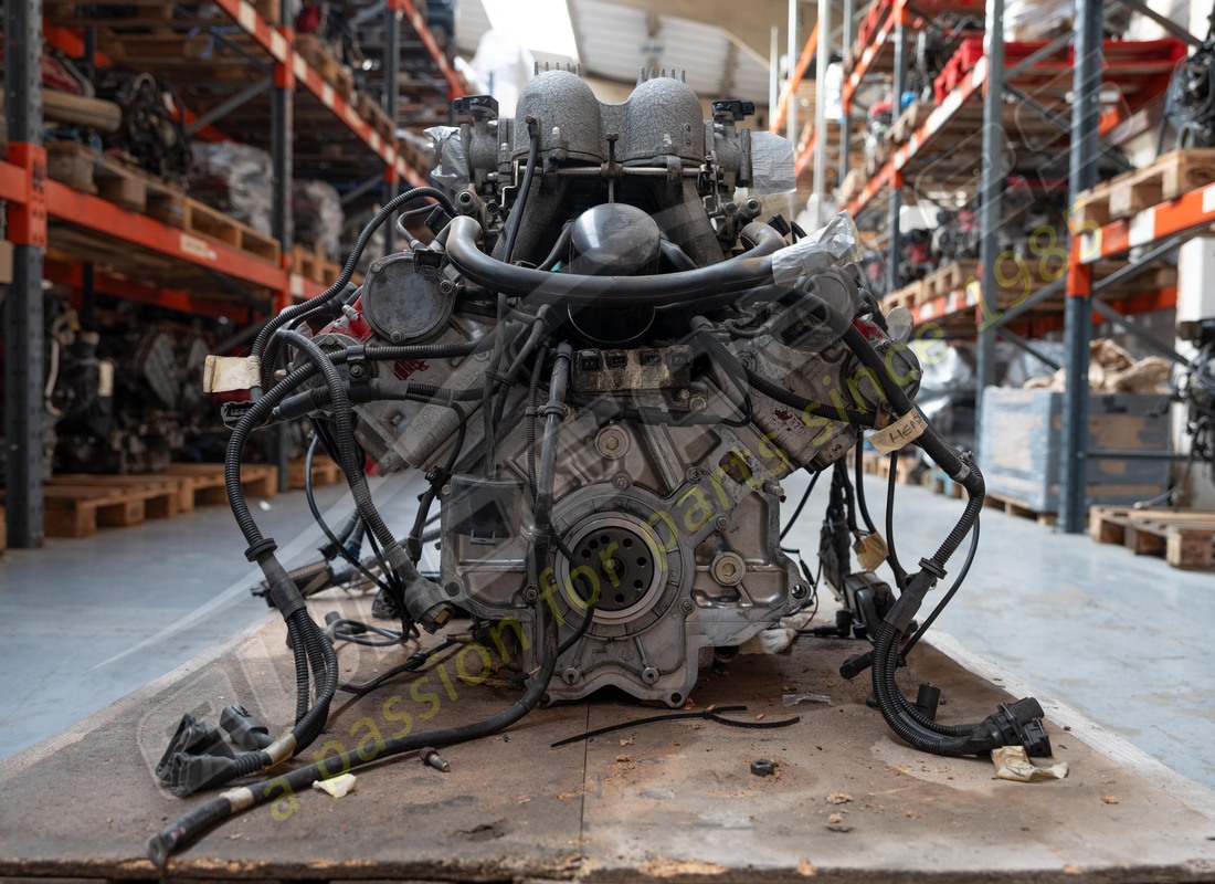 USED FERRARI 348 ENGINE. PART NUMBER 95961962 (8) used ferrari 348 engine. part number 95961962 (8)