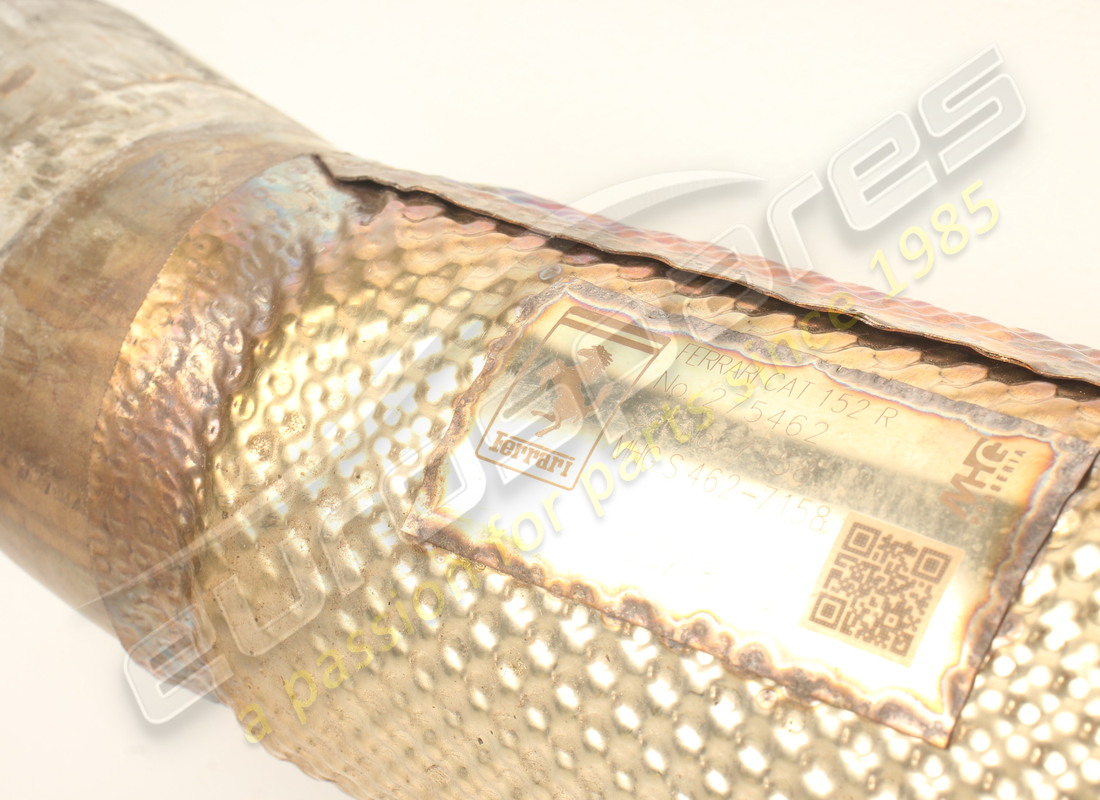 used ferrari complete rh catalytic converter. part number 275462 (2)