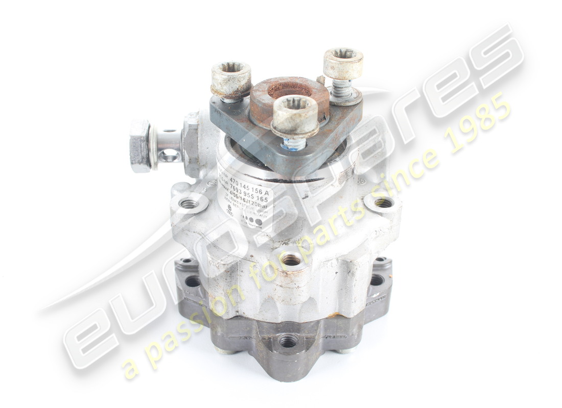 USED LAMBORGHINI VANE TYPE PUMP. PART NUMBER 470145156A (2) used lamborghini vane type pump. part number 470145156a (2)