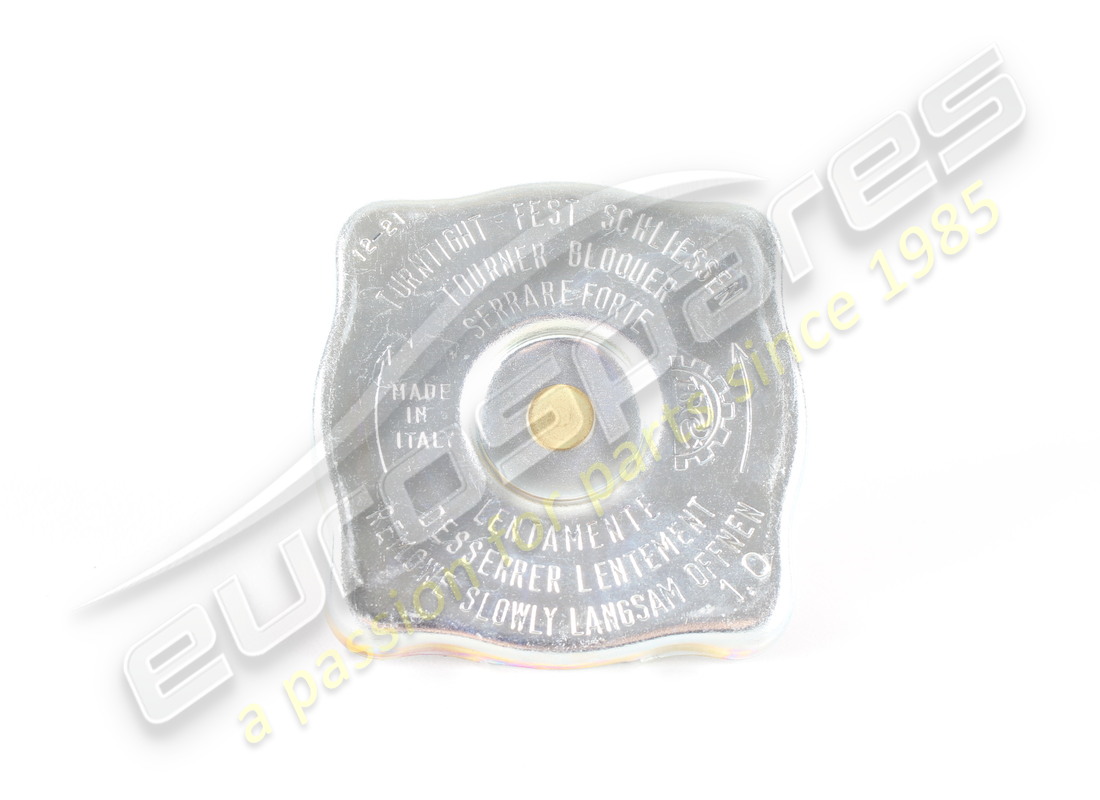 NEW LAMBORGHINI MIURA COOLANT RESERVOIR PLUG. PART NUMBER 001704296 (1) new lamborghini miura coolant reservoir plug. part number 001704296 (1)