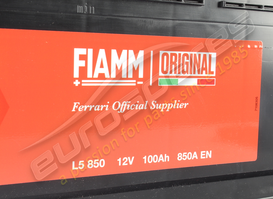 new ferrari battery 12v-100ah-850a. part number 191374 (3)