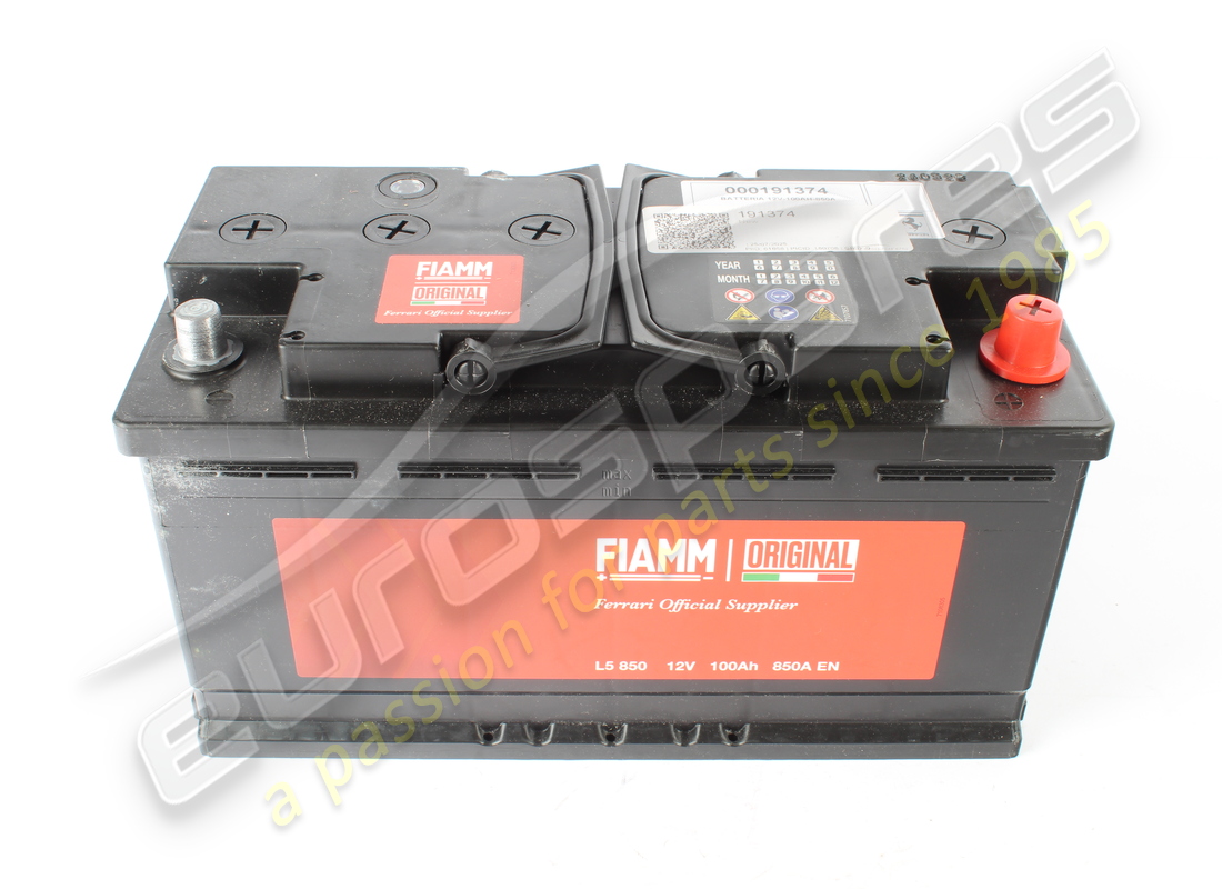 new ferrari battery 12v-100ah-850a. part number 191374 (1)