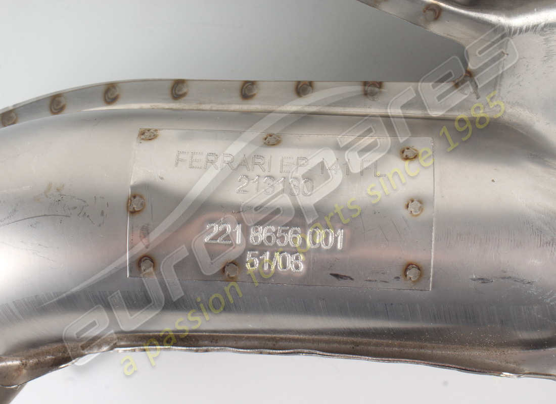 new ferrari lh stub pipe. part number 213130 (2)