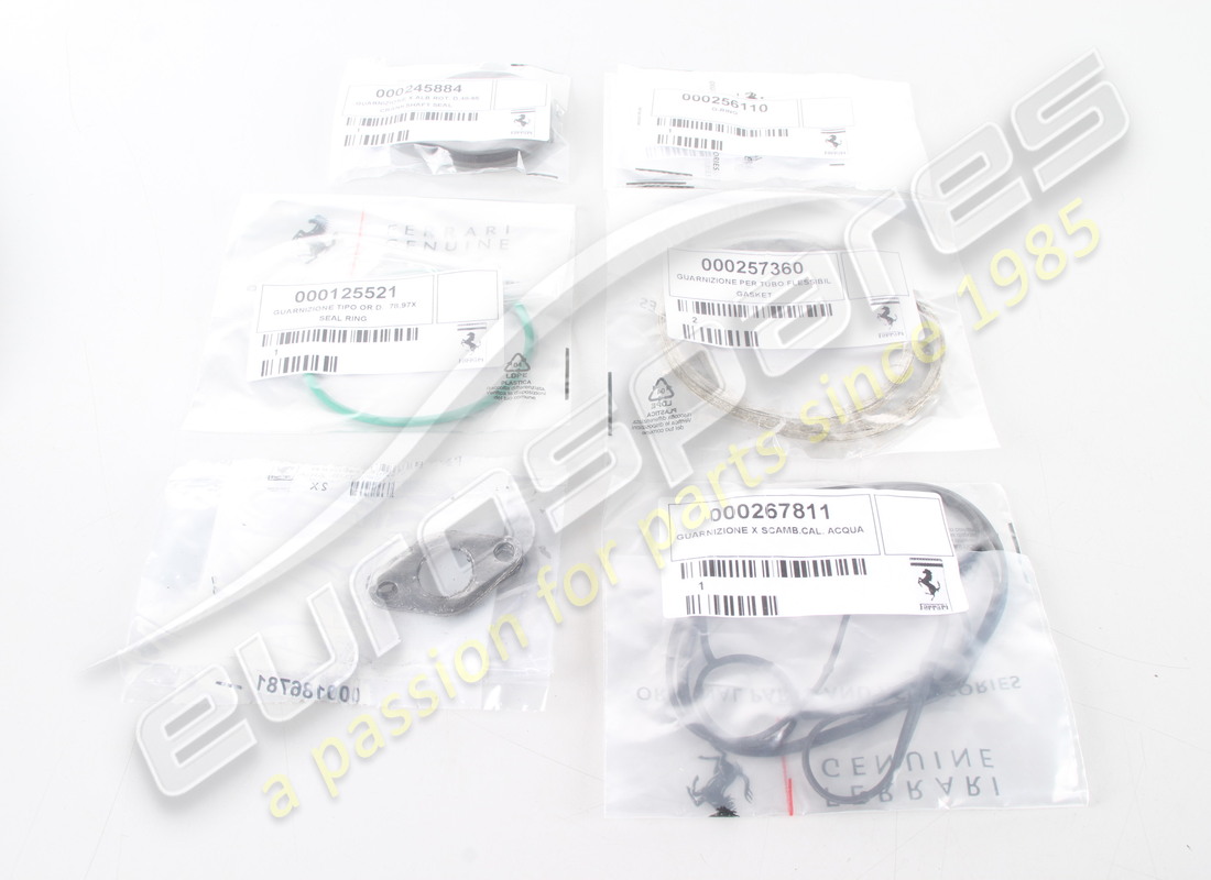 new ferrari propelling unit set of gaske. part number 266677 (15)