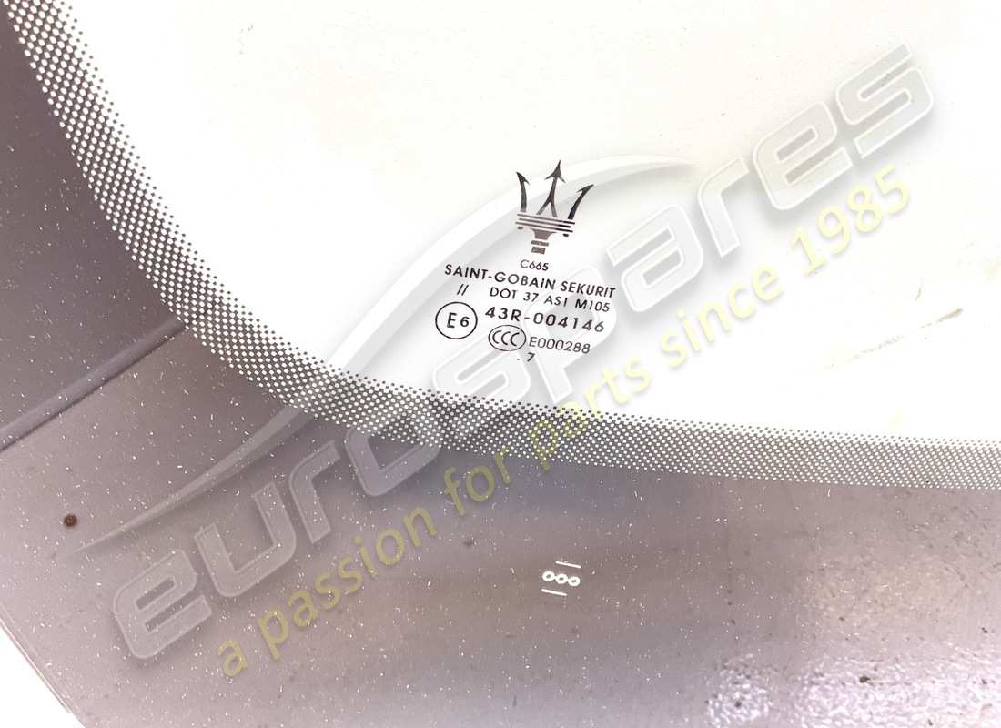 NEW MASERATI WINDSCREEN. PART NUMBER 673006971 (2) new maserati windscreen. part number 673006971 (2)