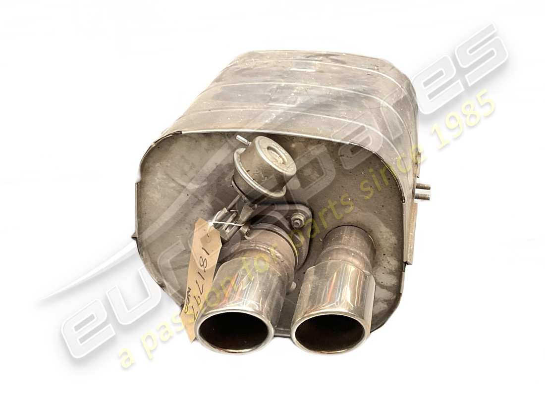 USED FERRARI RH REAR SILENCER. PART NUMBER 181797 (2) used ferrari rh rear silencer. part number 181797 (2)