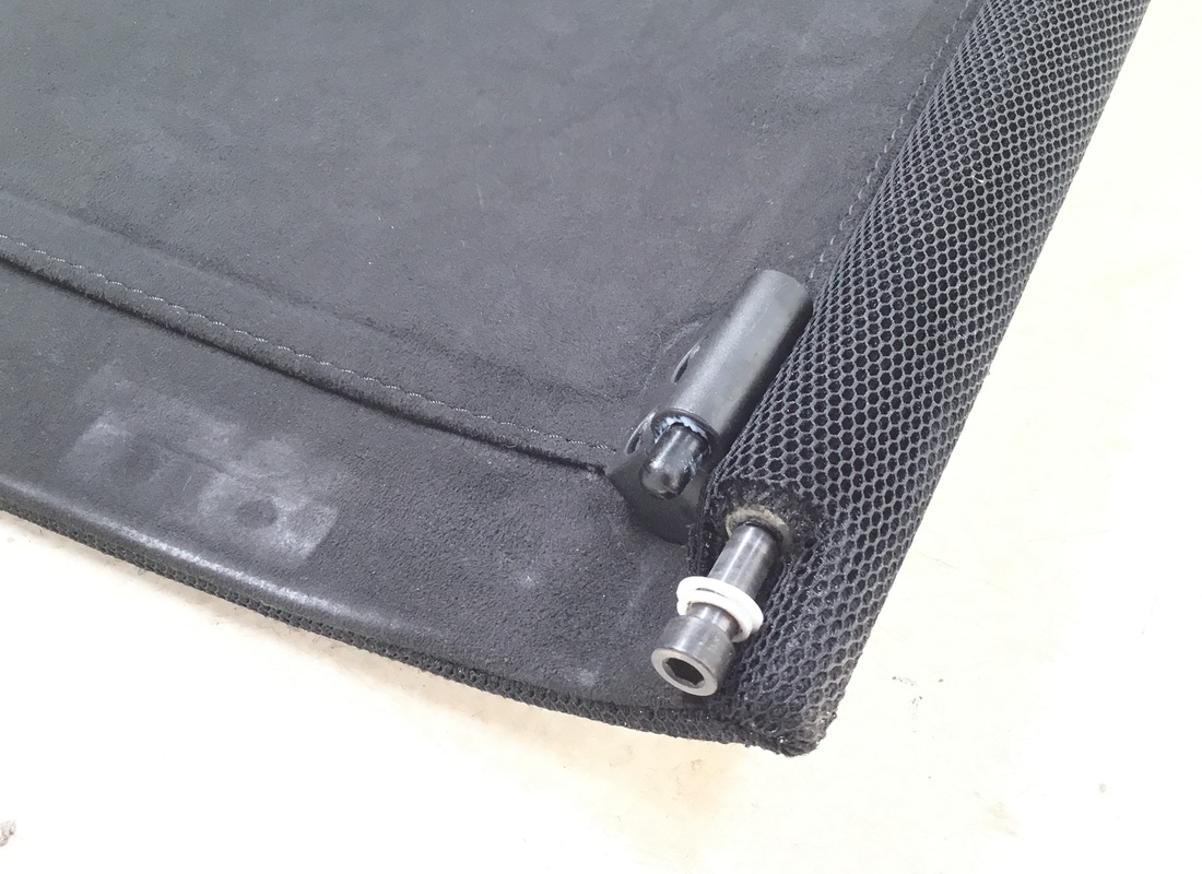 USED FERRARI HORIZONTAL PARCEL SHELF ELEM. PART NUMBER 84858000 (4) used ferrari horizontal parcel shelf elem. part number 84858000 (4)