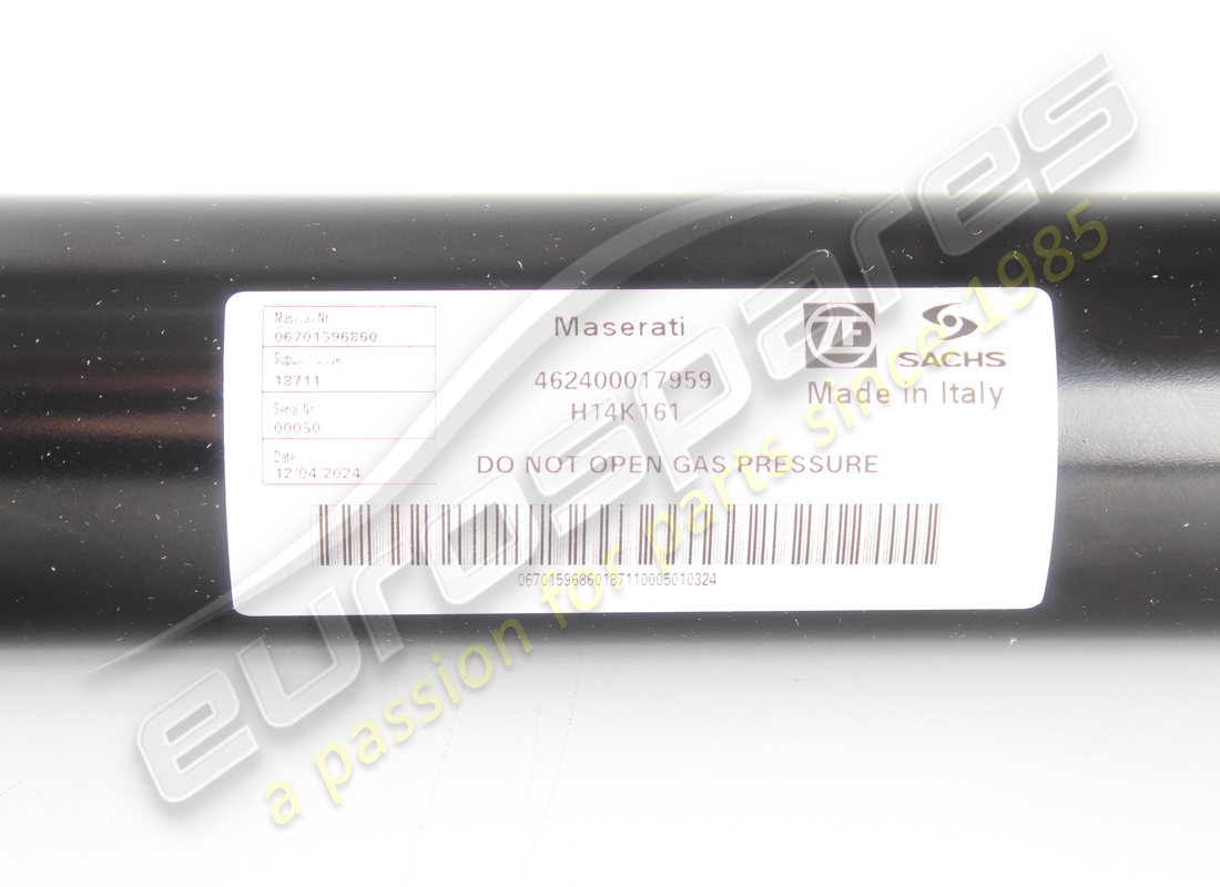 NEW MASERATI REAR SHOCK ABSORBER. PART NUMBER 670159686 (5) new maserati rear shock absorber. part number 670159686 (5)