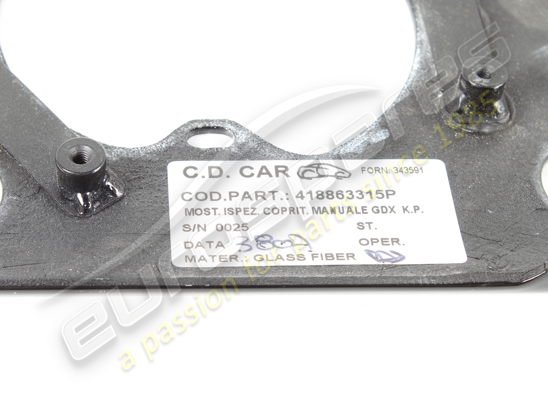 used lamborghini extension,center. part number 418863315p (3)