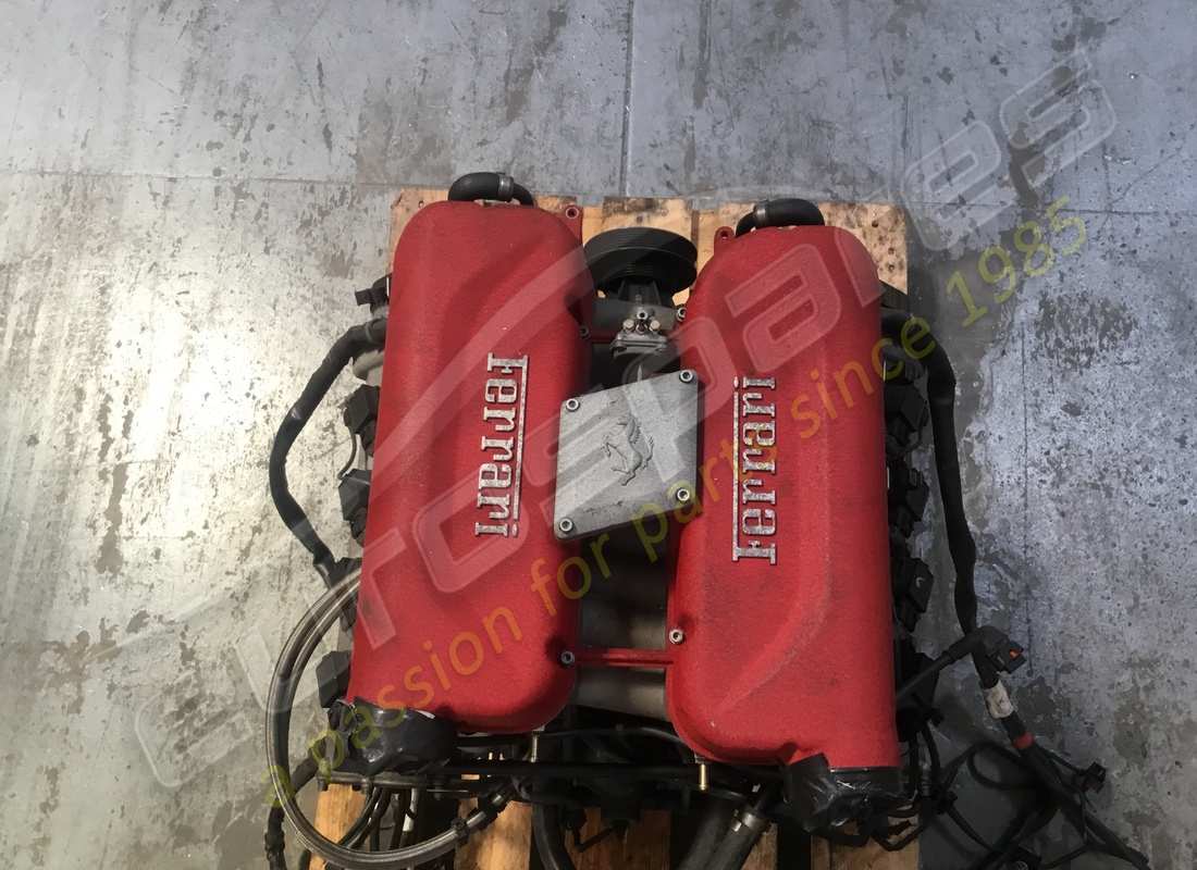 USED FERRARI F360 ENGINE. PART NUMBER 182011 (6) used ferrari f360 engine. part number 182011 (6)
