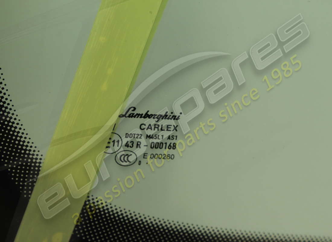 NEW LAMBORGHINI WINDSHIELD. PART NUMBER 4T0845099G (2) new lamborghini windshield. part number 4t0845099g (2)