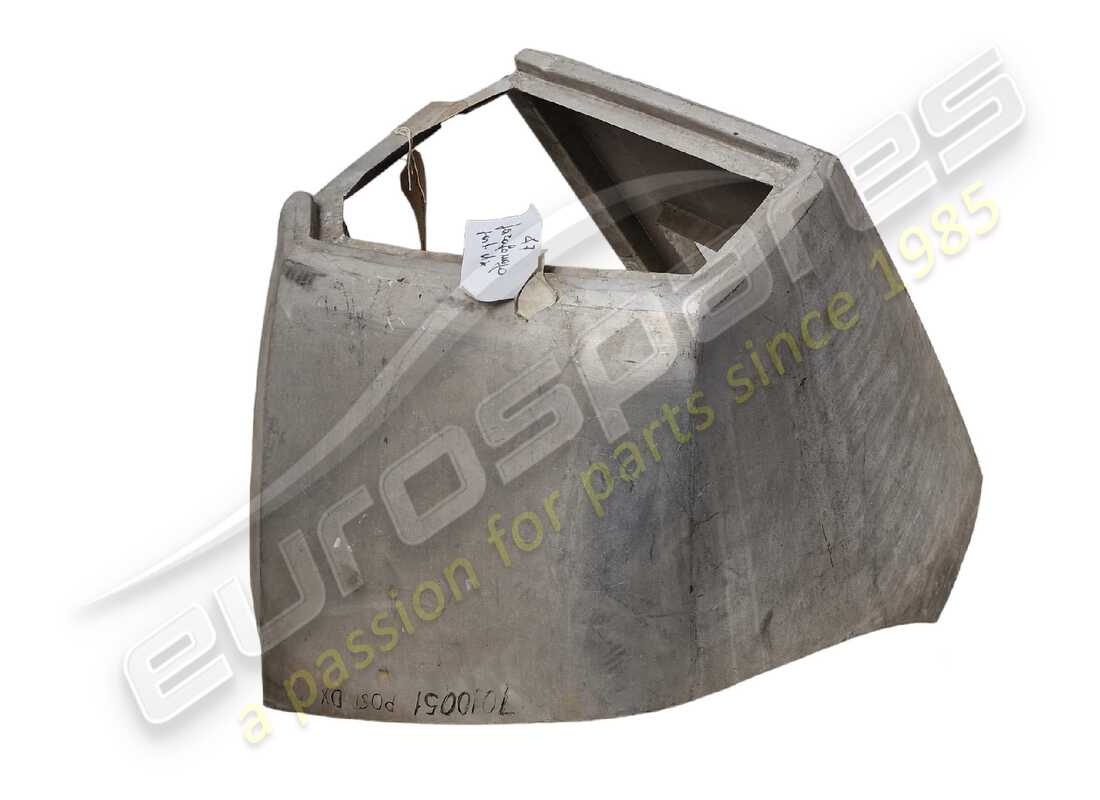 NEW LAMBORGHINI RIGHT REAR FENDER SECTION. PART NUMBER 007010051 (3) new lamborghini right rear fender section. part number 007010051 (3)