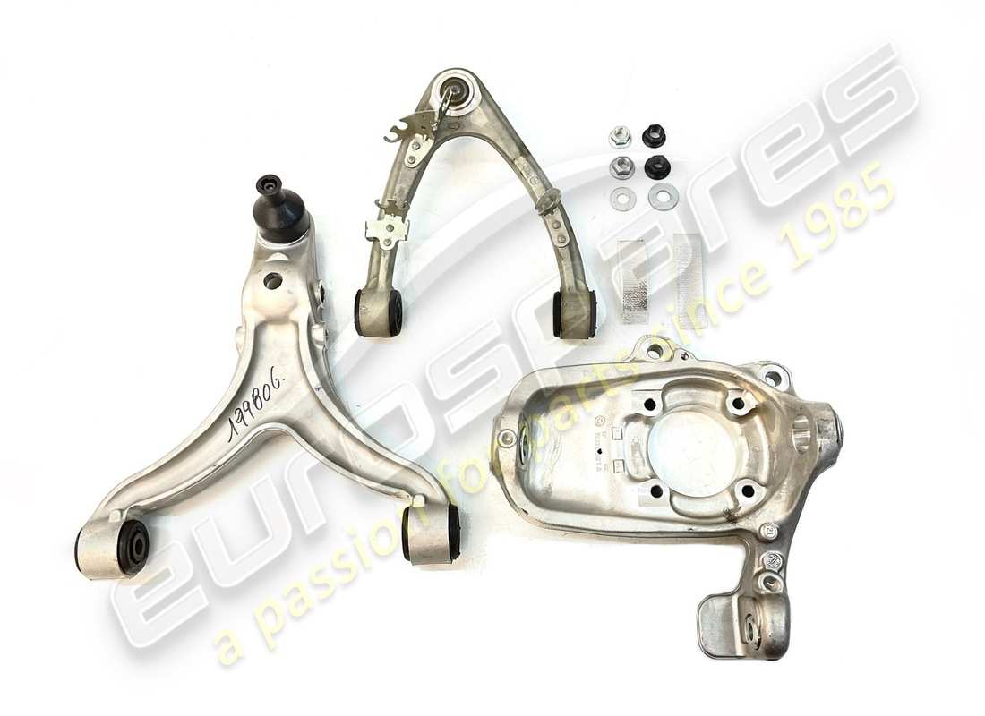 NEW MASERATI LH FRONT SUSPENSION KIT. PART NUMBER 900027727 (2) new maserati lh front suspension kit. part number 900027727 (2)