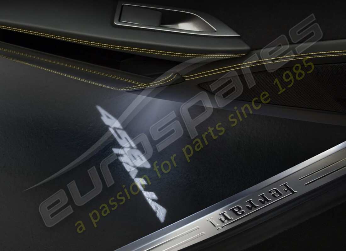 NEW FERRARI UNDER DOOR SILL LIGHTING KIT. PART NUMBER 70004721 (3) new ferrari under door sill lighting kit. part number 70004721 (3)