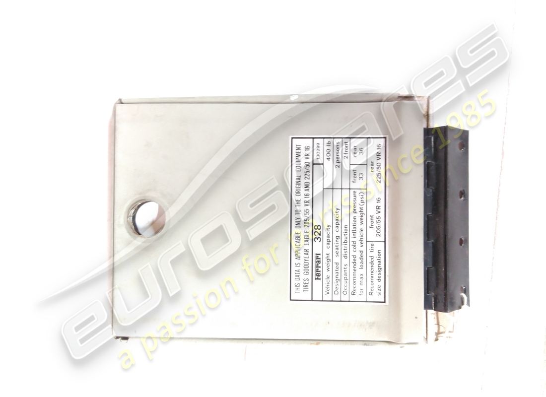 USED FERRARI LID WITH HINGE. PART NUMBER 62328600 (3) used ferrari lid with hinge. part number 62328600 (3)