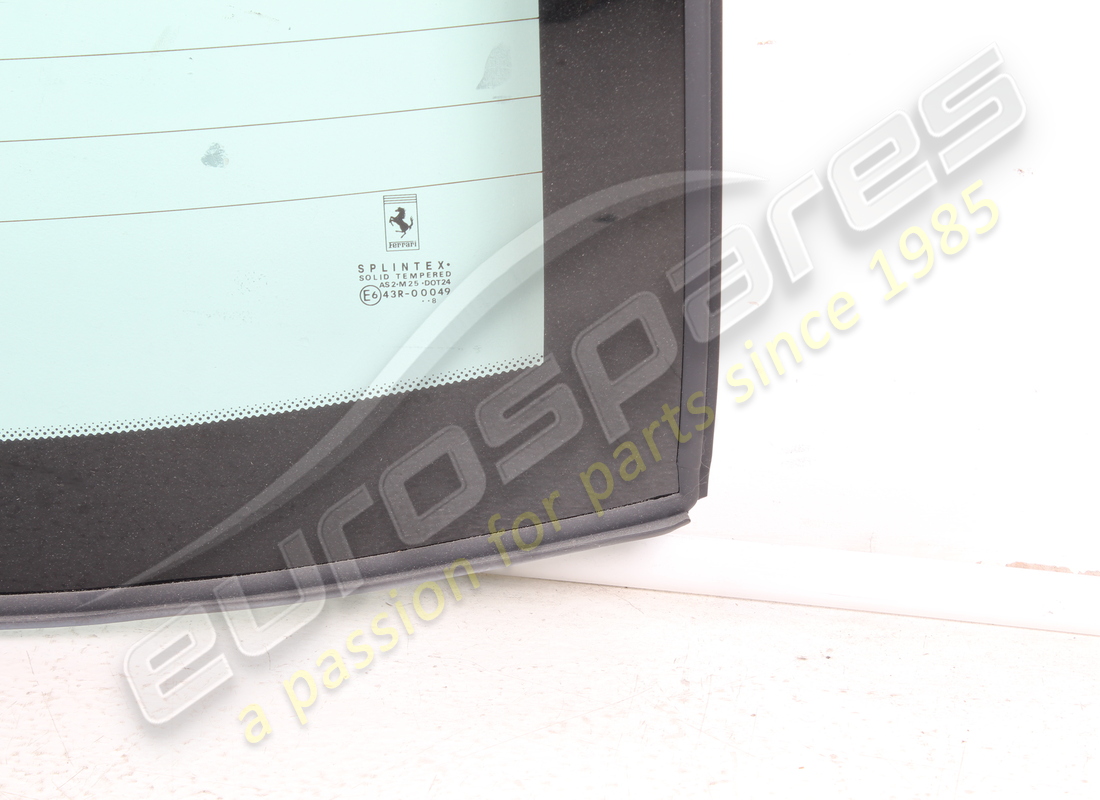 NEW FERRARI REAR-WINDOW GLASS. PART NUMBER 80549600 (3) new ferrari rear-window glass. part number 80549600 (3)
