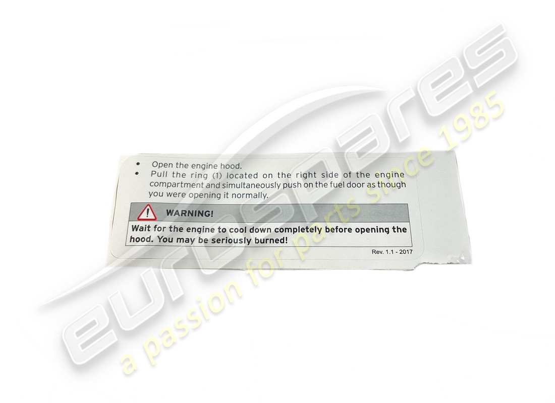NEW LAMBORGHINI STICKER. PART NUMBER 4T0010553B (1) new lamborghini sticker. part number 4t0010553b (1)