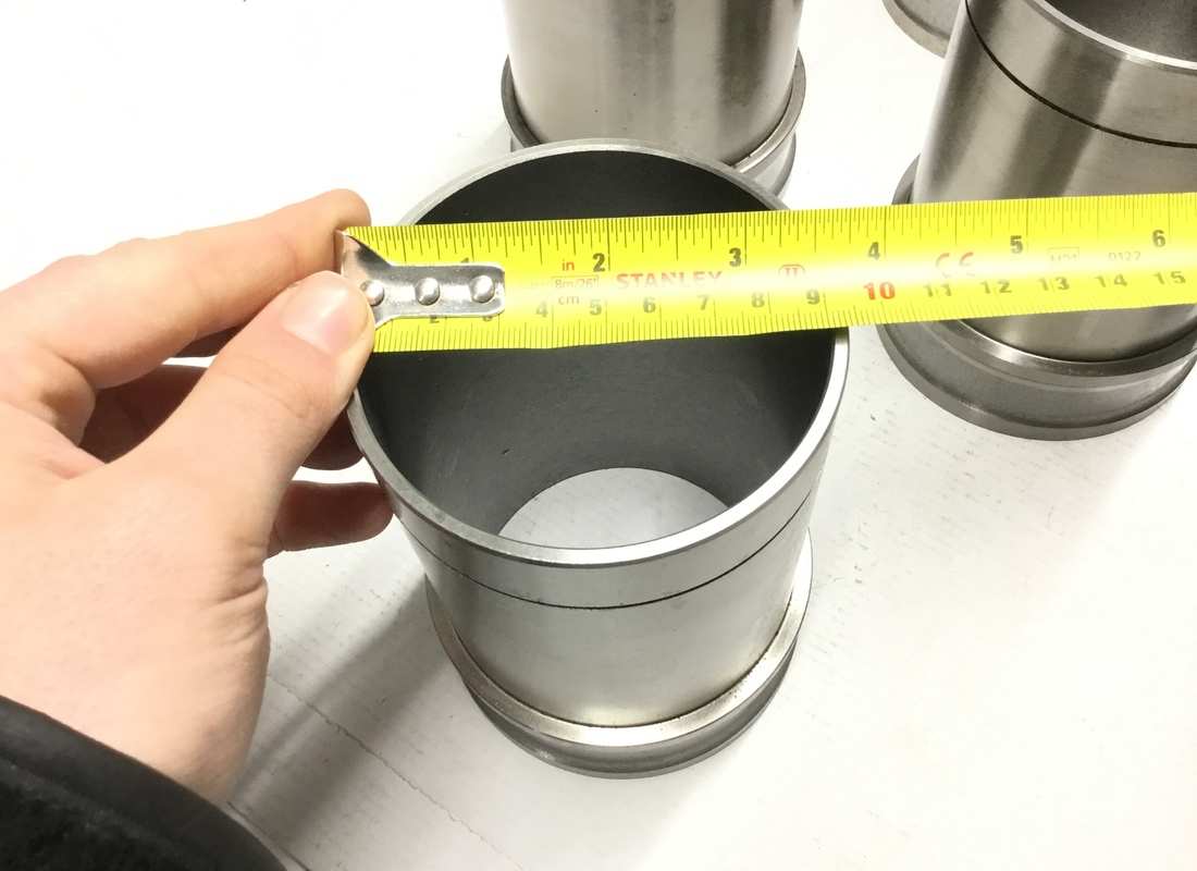 NEW (OTHER) MASERATI CYLINDER LINERS SET 4200 C.C. PART NUMBER MB64188 (4) new (other) maserati cylinder liners set 4200 c.c. part number mb64188 (4)