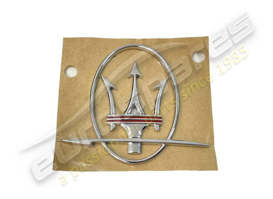 NEW MASERATI LH LATERAL TRIDENT (GTS). PART NUMBER 670030865 (1) new maserati lh lateral trident (gts). part number 670030865 (1)