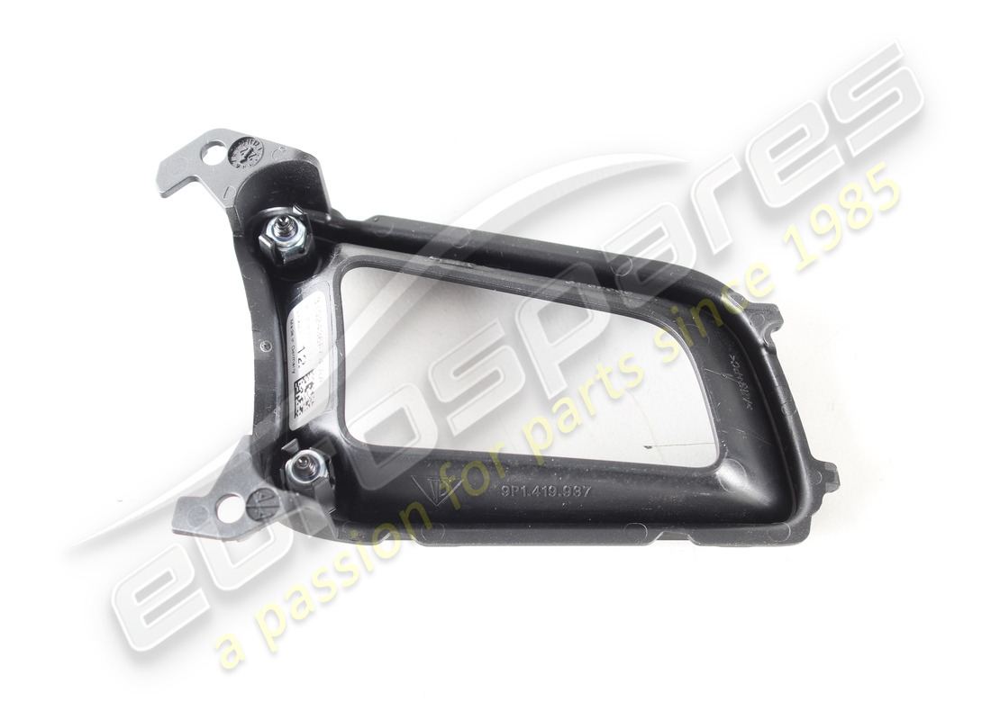NEW PORSCHE TRIM LEFT FRONT BLACK. PART NUMBER 9P1419937G5Q0 (2) new porsche trim left front black. part number 9p1419937g5q0 (2)