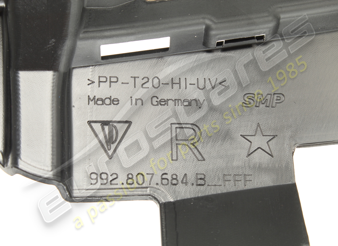 NEW PORSCHE GRILLE MATT BLACK. PART NUMBER 992807684BOK1 (3) new porsche grille matt black. part number 992807684bok1 (3)