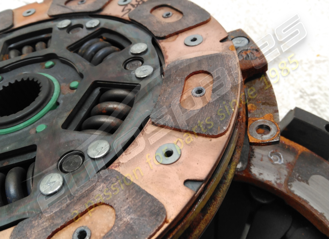 used lamborghini flywheel complete. part number 07l105269g (6)