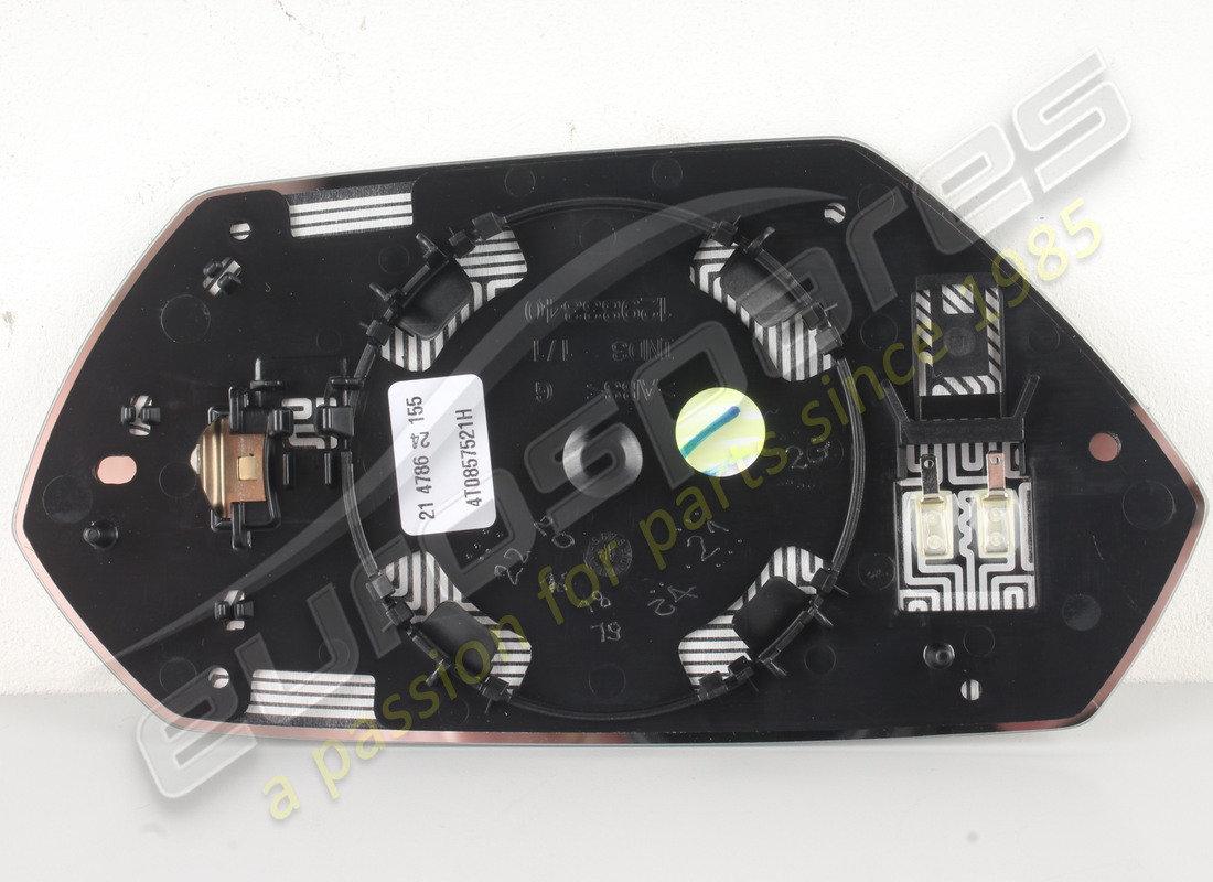 NEW LAMBORGHINI MIRROR GLASS LH PART NUMBER 4T0857521H (2) new lamborghini mirror glass lh part number 4t0857521h (2)